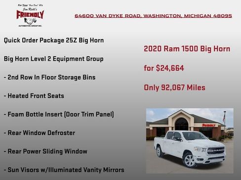 Used 2020 RAM 1500 Big Horn image 5