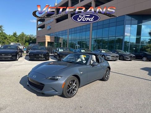 Used 2021 MAZDA MX-5 Miata RF Grand Touring RWD image 1