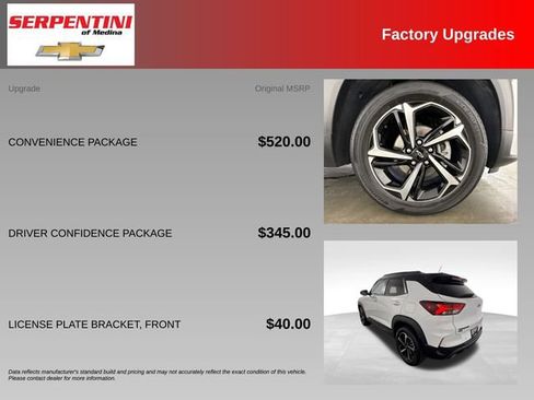 Used 2023 Chevrolet TrailBlazer RS w/ Convenience Package AWD/4WD image 5