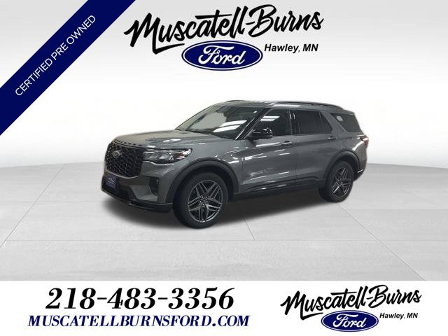 Certified 2025 Ford Explorer ST-Line w/ ST-Line Street Pack AWD/4WD image 1