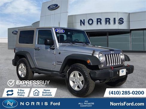 Used 2016 Jeep Wrangler Sport w/ Quick Order Package 24S image 1