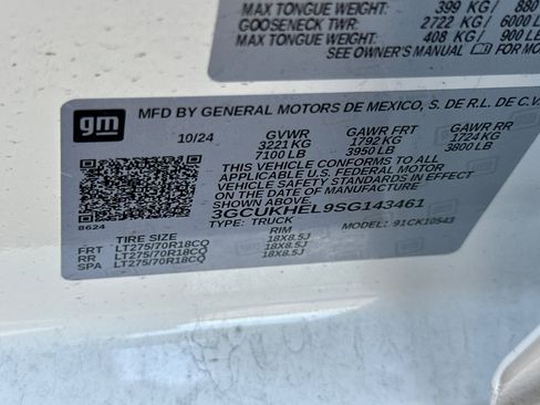 Used 2025 Chevrolet Silverado 1500 ZR2 w/ Technology Package image 59