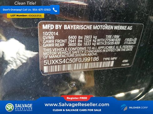 Used 2015 BMW X5 xDrive35d image 17