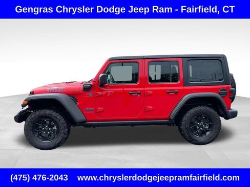 Certified 2025 Jeep Wrangler Unlimited Sport S 4xe AWD/4WD image 4
