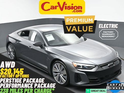 Used 2022 Audi e-tron GT Prestige w/ Prestige Package image 1