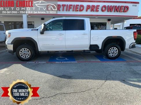 Used 2021 GMC Sierra 2500 SLE w/ SLE Value Package; AWD/4WD image 1