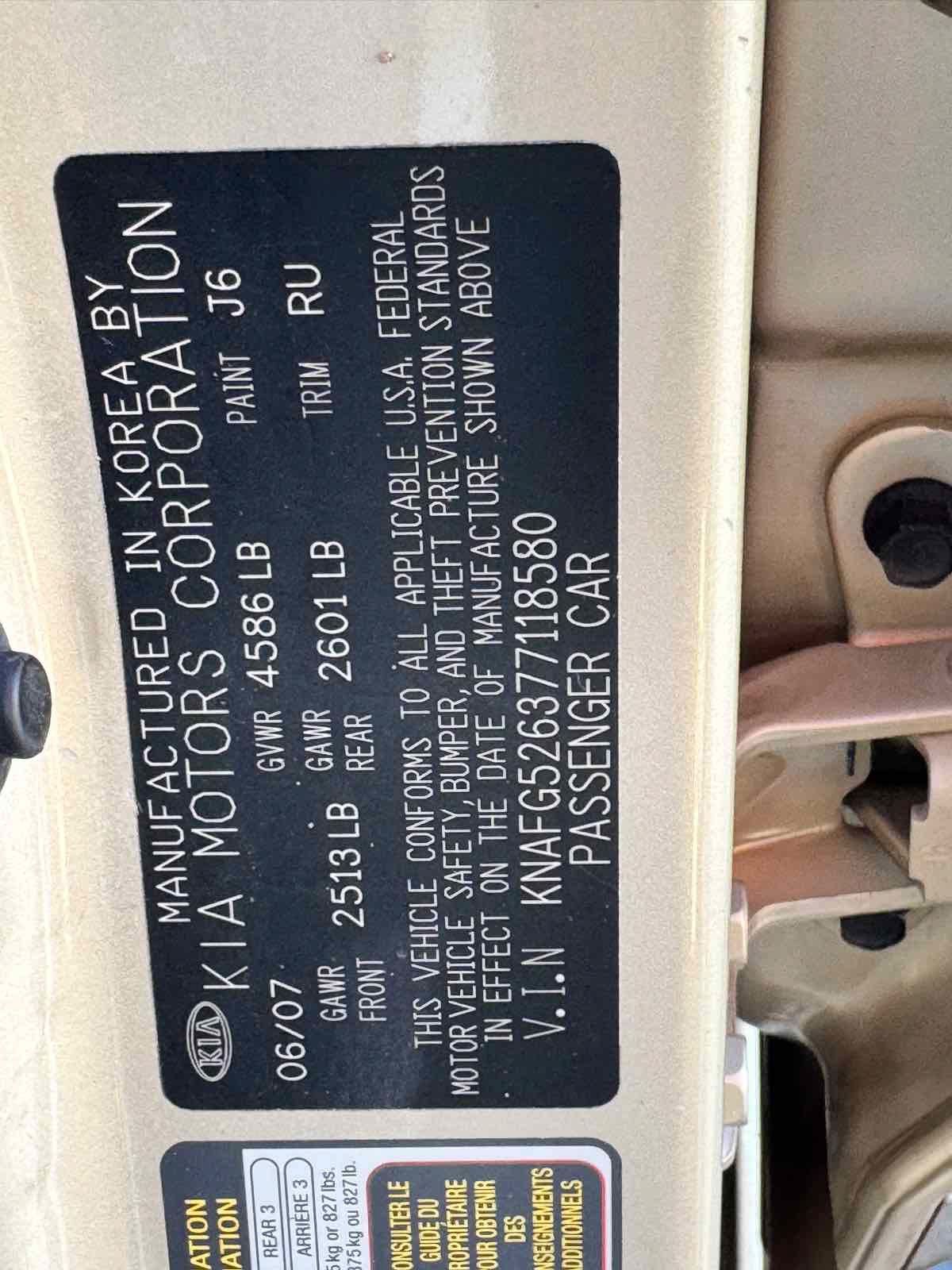 Used 2007 Kia Rondo EX w/ Premium Pkg FWD image 18