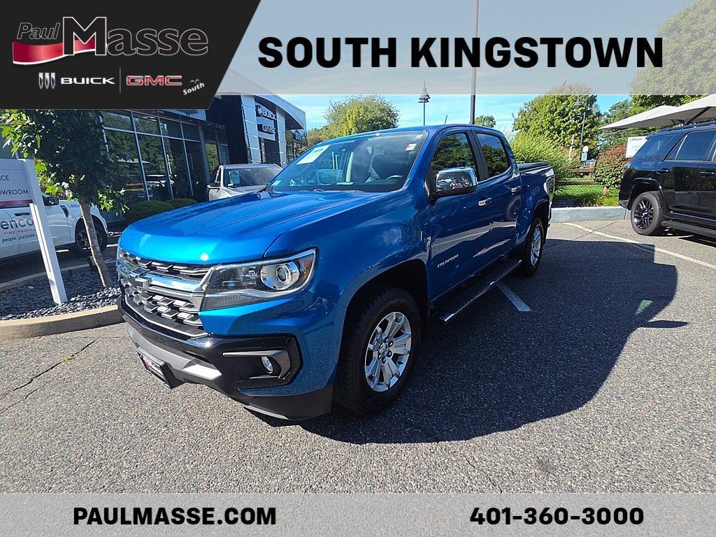 Certified 2021 Chevrolet Colorado LT w/ Safety Package AWD/4WD image 1