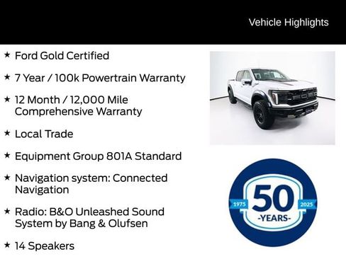 Used 2025 Ford F150 Raptor AWD/4WD image 6
