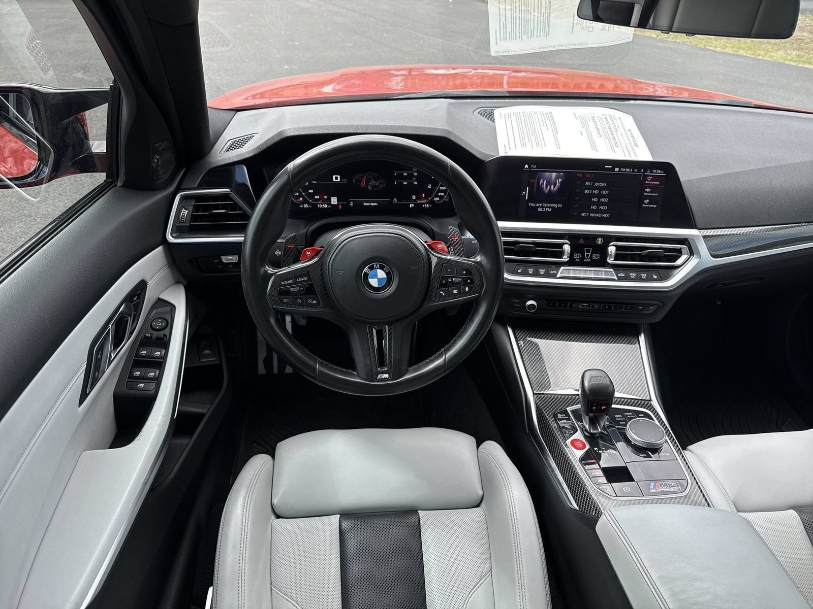 Used 2021 BMW M3 Competition w/ Parking Assistance Package RWD image 16