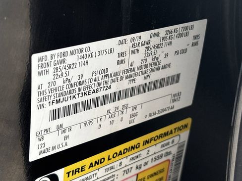 Used 2019 Ford Expedition Limited w/ Equipment Group 302A image 38