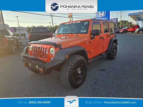 Used 2015 Jeep Wrangler Unlimited Sport w/ Quick Order Package 24S AWD/4WD image 1