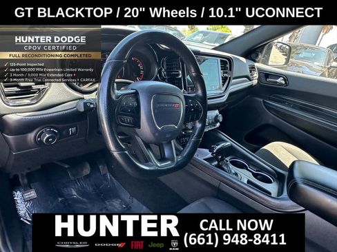 Certified 2021 Dodge Durango GT w/ Blacktop Package RWD image 24