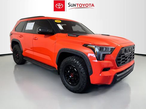 Used 2023 Toyota Sequoia TRD Pro AWD/4WD image 1