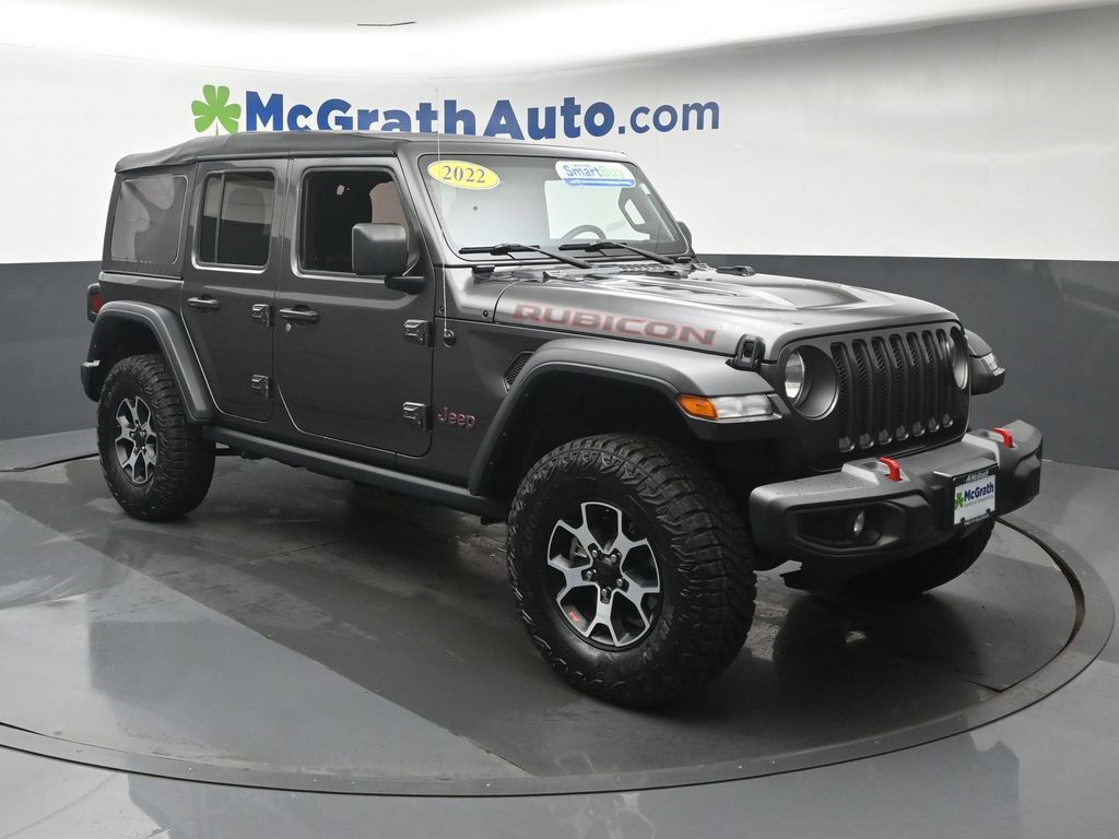 Used 2022 Jeep Wrangler Unlimited Rubicon w/ Cold Weather Group AWD/4WD image 2