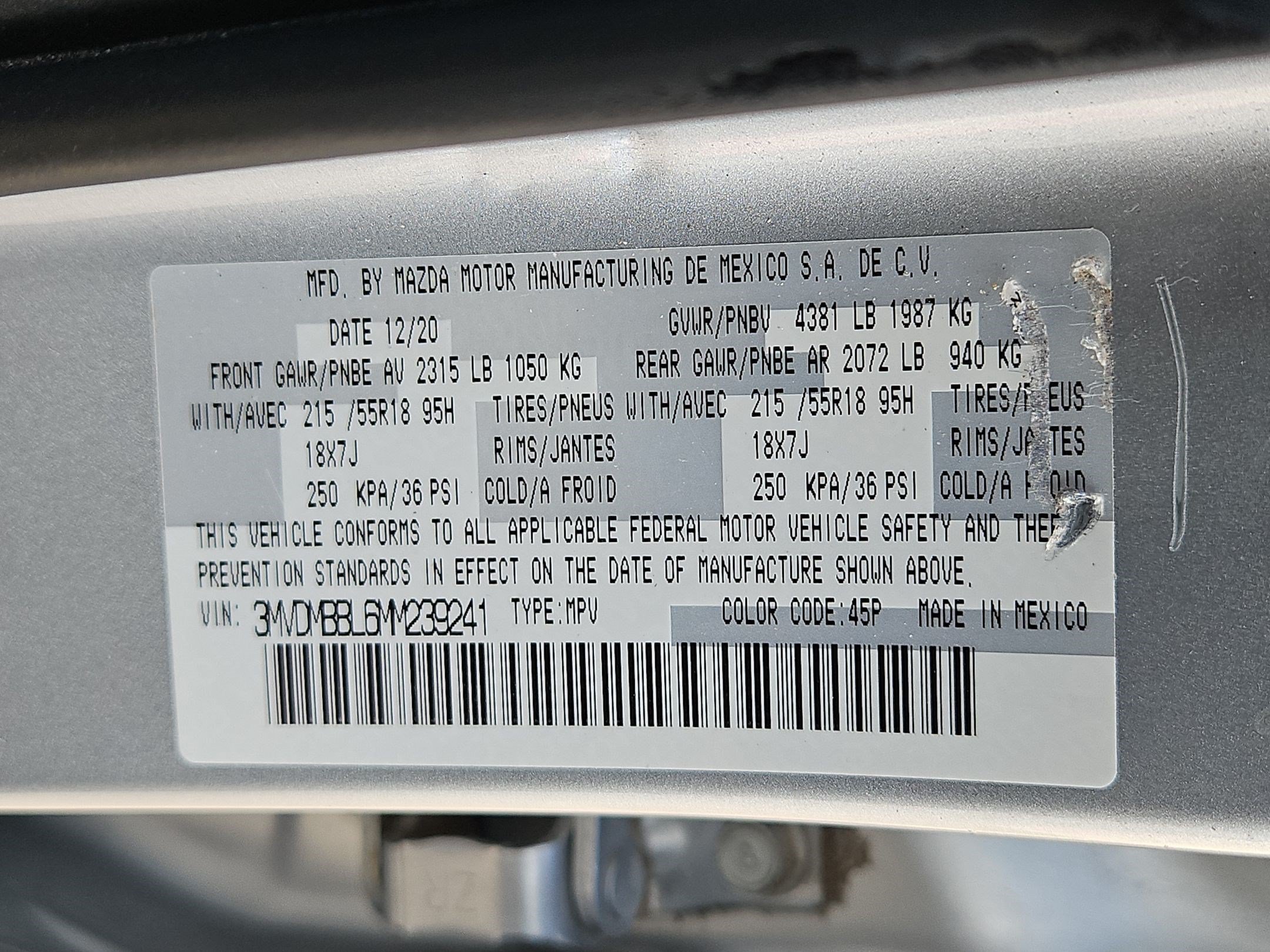 Certified 2021 MAZDA CX-30 AWD 2.5 S w/ Select Package image 32