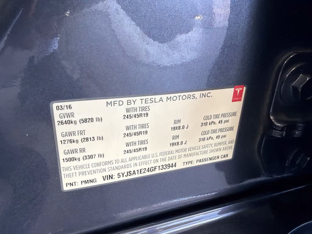 Used 2016 Tesla Model S 90D AWD/4WD image 26