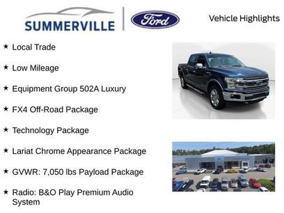 Certified 2018 Ford F150 Lariat w/ Equipment Group 502A Luxury