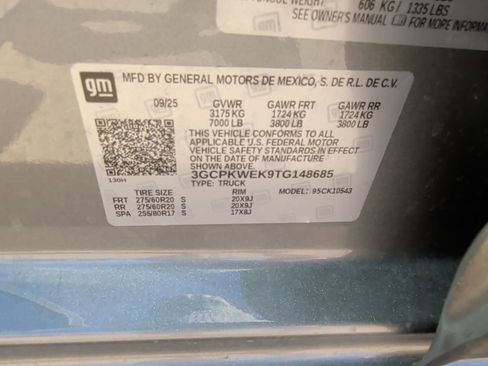 New 2026 Chevrolet Silverado 1500 RST w/ RST Select Package image 45