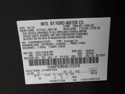 Used 2018 Ford Taurus SEL w/ Equipment Group 201A image 26