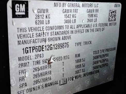 Used 2016 GMC Canyon SLT w/ Driver Alert Package AWD/4WD image 17