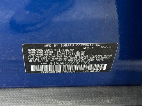 Used 2025 Subaru WRX Premium w/ Accessory Package #2 image 33