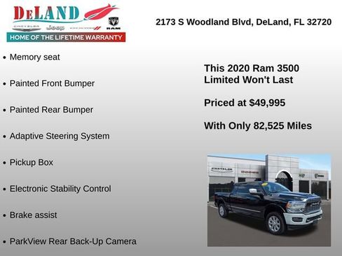 Used 2020 RAM 3500 Limited image 24