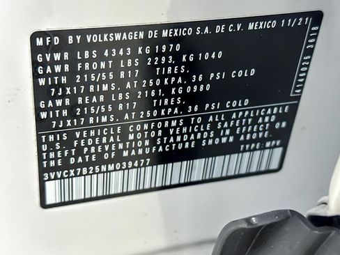 Used 2022 Volkswagen Taos S image 27