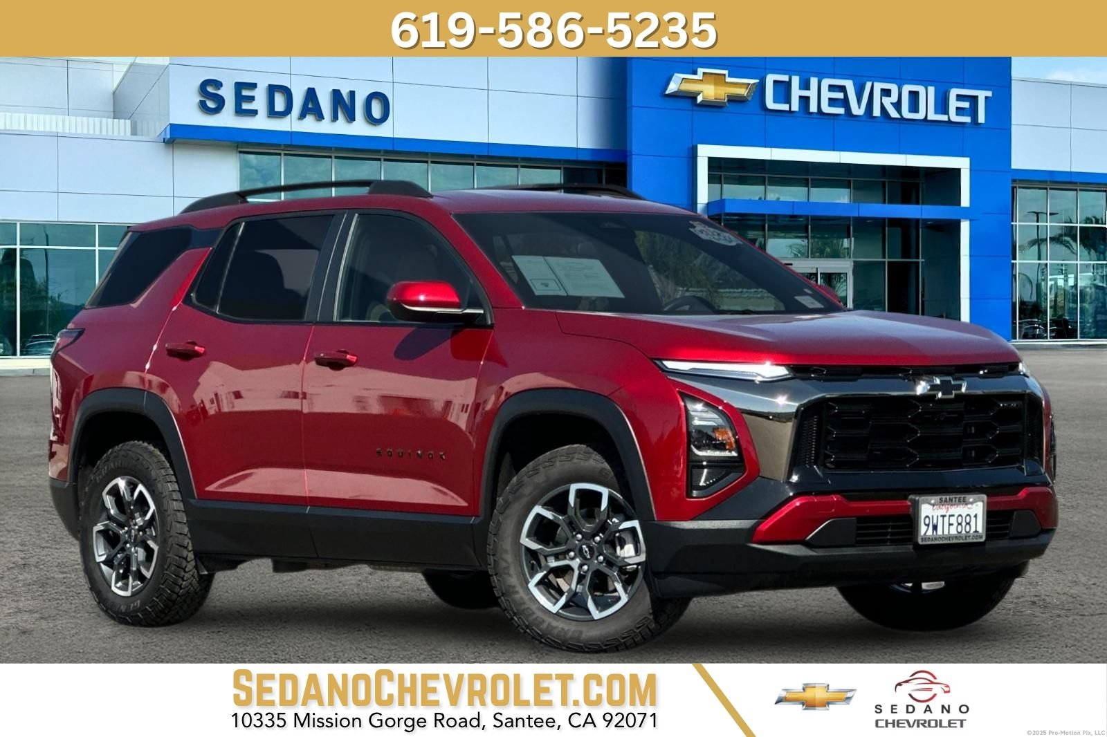 Used 2025 Chevrolet Equinox ACTIV FWD image 1
