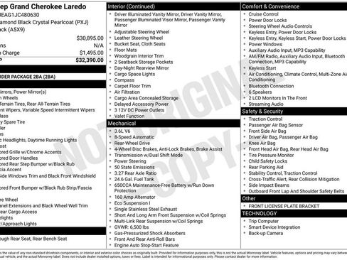 Used 2018 Jeep Grand Cherokee Laredo RWD image 16