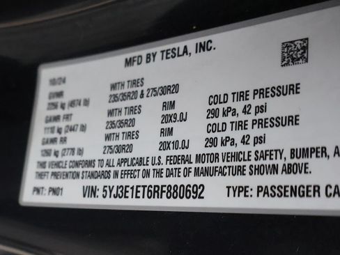 Used 2024 Tesla Model 3 Performance AWD/4WD image 50