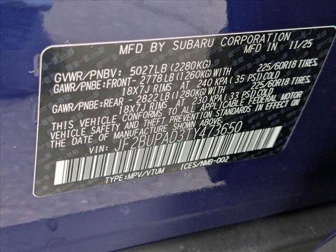 New 2026 Subaru Outback Premium image 17