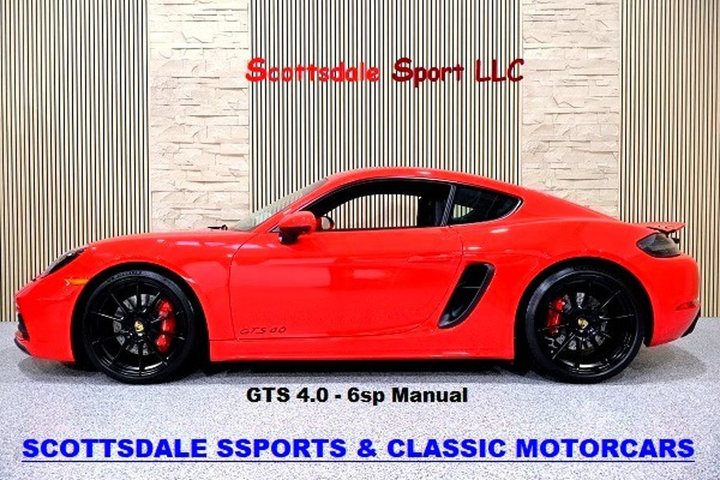 Used 2023 Porsche 718 Cayman GTS w/ GTS Interior Package RWD image 1