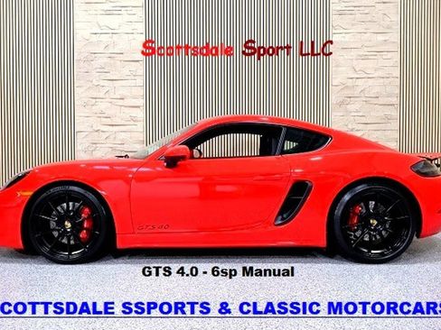 Used 2023 Porsche 718 Cayman GTS w/ GTS Interior Package RWD image 1