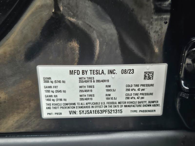 Used 2023 Tesla Model S Plaid AWD/4WD image 37
