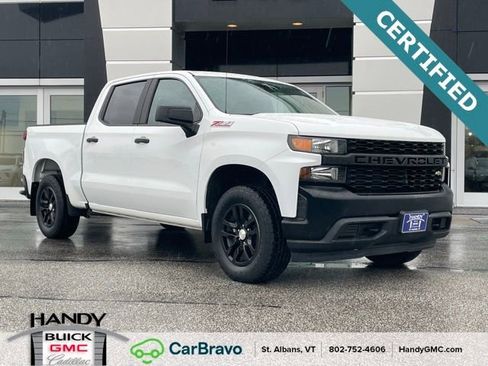 Certified 2020 Chevrolet Silverado 1500 W/T w/ WT Value Package AWD/4WD image 1