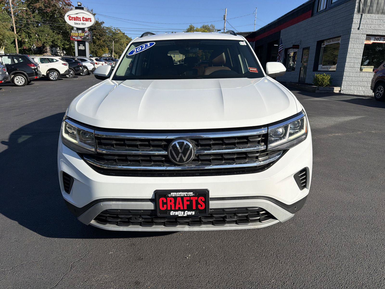 Used 2023 Volkswagen Atlas SE AWD/4WD image 8