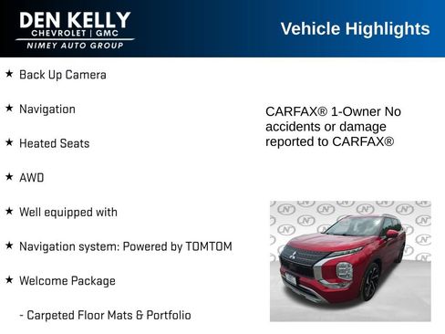 Used 2022 Mitsubishi Outlander SEL AWD/4WD image 5