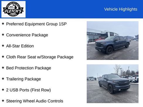 Used 2019 Chevrolet Silverado 1500 RST w/ All-Star Edition image 2