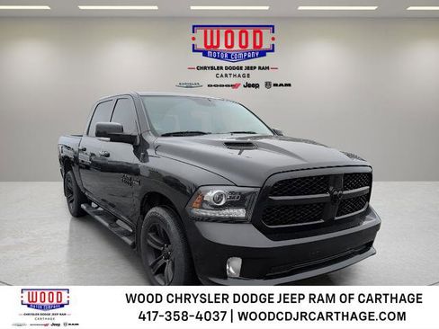 Used 2017 RAM 1500 Sport w/ Quick Order Package 26Q Night AWD/4WD image 1