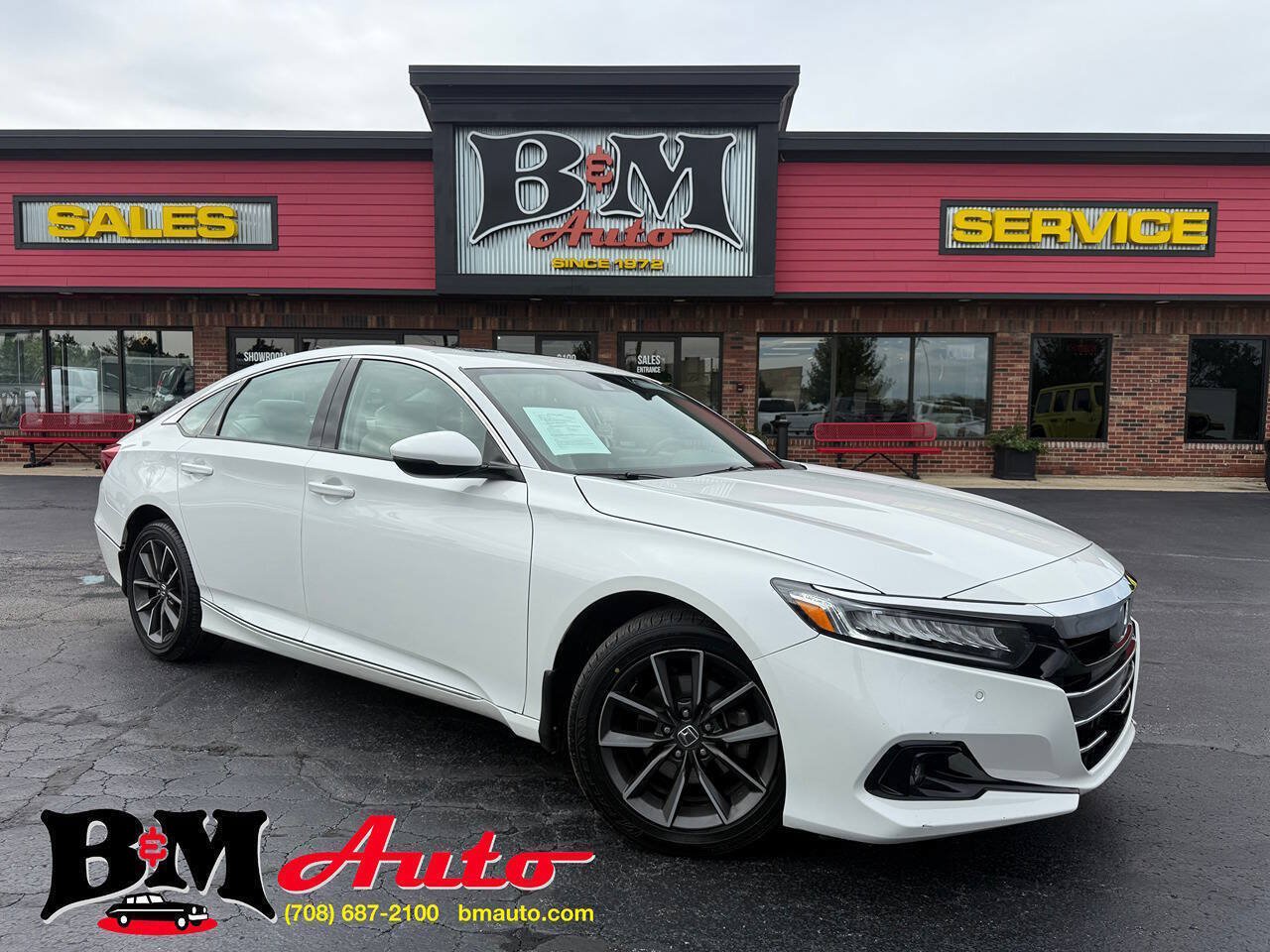 Used 2021 Honda Accord EX-L image 1