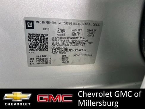 Used 2018 Chevrolet Silverado 1500 LTZ w/ Max Trailering Package AWD/4WD image 40