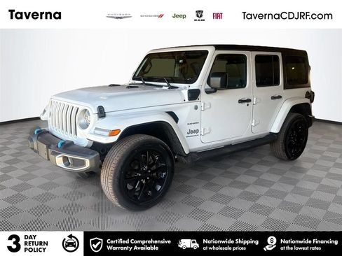 Used 2023 Jeep Wrangler Unlimited Sahara w/ Cold Weather Group AWD/4WD image 1