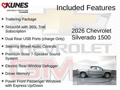 New 2026 Chevrolet Silverado 1500 LTZ w/ LTZ Premium Package
