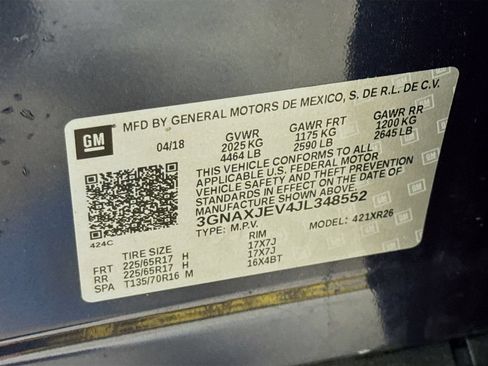 Used 2018 Chevrolet Equinox LT FWD image 32