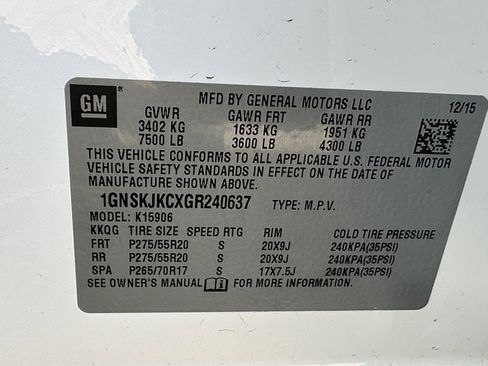 Used 2016 Chevrolet Suburban LTZ image 30