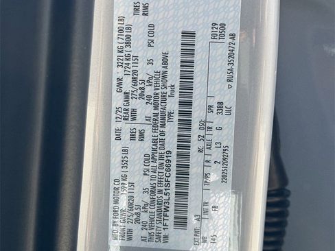 New 2025 Ford F150 XLT w/ Equipment Group 302A MID image 46