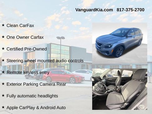 Certified 2022 Kia Seltos S image 6