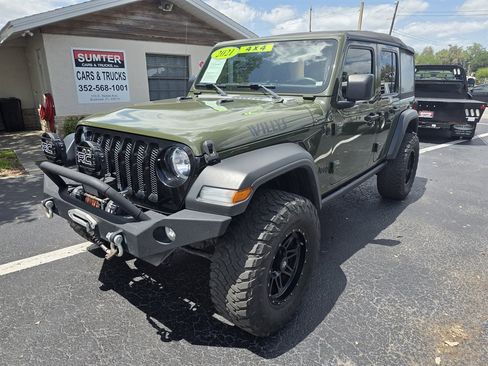 Used 2021 Jeep Wrangler Unlimited Sport AWD/4WD image 1