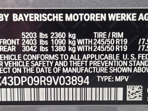 Used 2024 BMW X3 sDrive30i w/ Convenience Package RWD image 33